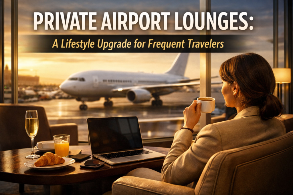 Private Airport Lounges: A Lifestyle Upgrade for Frequent Travelers