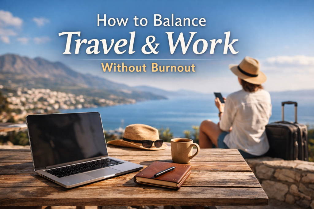 How to Balance Travel & Work Without Burnout