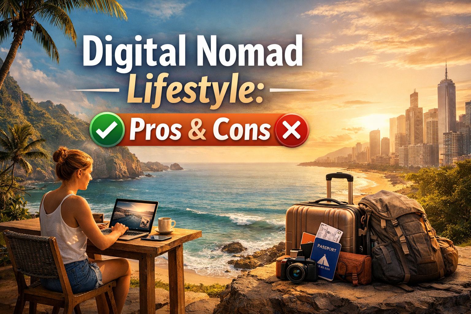 Digital Nomad Lifestyle: Pros & Cons