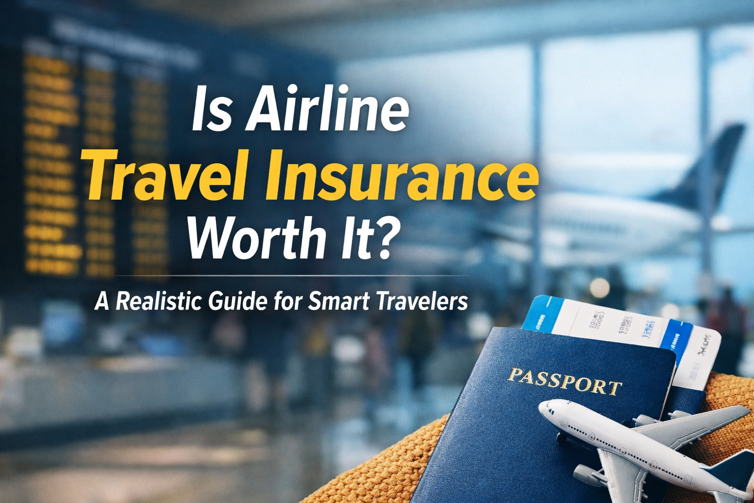 Is Airline Travel Insurance Worth It? A Realistic Guide for Smart Travelers